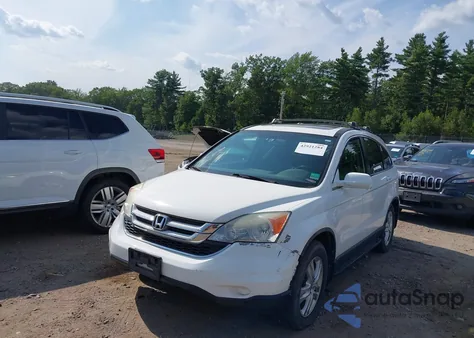 2010 Honda Cr-V Ex-L из США, поврежденный, VIN 5J6RE4H7XAL055518